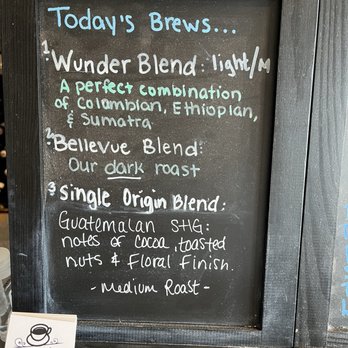 Wunderbar Coffee and Bistro - The Wunderblend coffee was good! - Creperies Near Me - Bellevue, Pennsylvania Wunderbar Coffee and Bistro - The Wunderblend coffee was good! - Creperies Near Me - Bellevue, Pennsylvania
