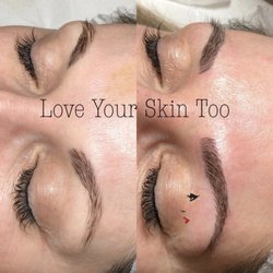 Love Your Skin Too - Microblading eyebrows.