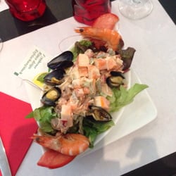 Hôtel du centre - Salade océane, bonne mais sans plus