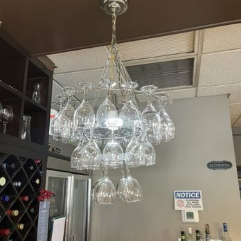 The Breakfast Club and Grill - Chandeliers made out of wine glasses - Breakfast & Brunch Near Me - Chicago, Illinois The Breakfast Club and Grill - Chandeliers made out of wine glasses - Breakfast & Brunch Near Me - Chicago, Illinois