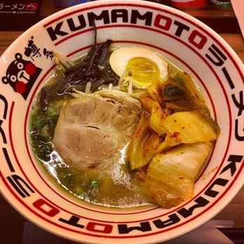 Kumamoto - Original Tonkotsu Ramen (with kimchi extra topping) - Ramen Near Me - Montreal, Quebec Kumamoto - Original Tonkotsu Ramen (with kimchi extra topping) - Ramen Near Me - Montreal, Quebec