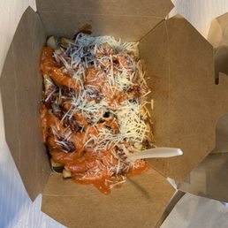 Pork fire fries