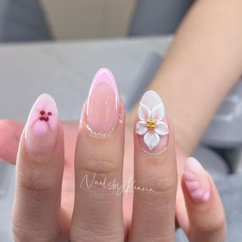 Perfect Nails & Spa - Delicate pink ombré nails with 3D flower art and soft details--sweet, romantic, and perfect for a soft glam vibe. - Nail Salons Near Me - Phoenix, Arizona Perfect Nails & Spa - Delicate pink ombré nails with 3D flower art and soft details--sweet, romantic, and perfect for a soft glam vibe. - Nail Salons Near Me - Phoenix, Arizona