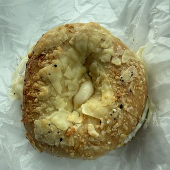 Bungalow Bagels - The Basic Beach...Egg and Cheese on a Bagel! I picked Asiago. - Coffee & Tea Near Me - Sarasota, Florida Bungalow Bagels - The Basic Beach...Egg and Cheese on a Bagel! I picked Asiago. - Coffee & Tea Near Me - Sarasota, Florida