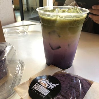 Hood Famous - Matcha ube - Cafes Near Me - Seattle, Washington Hood Famous - Matcha ube - Cafes Near Me - Seattle, Washington
