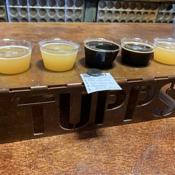 TUPPS Brewery - Flights - Breweries Near Me - McKinney, Texas