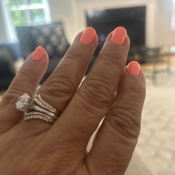 Saddle River Nails - Gel manicure color "Flash back" - Nail Salons Near Me - Saddle River, New Jersey