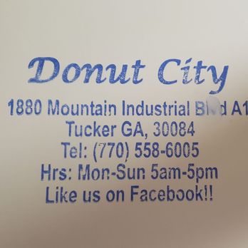 Donut City - Where you go - Donuts Near Me - Tucker, Georgia Donut City - Where you go - Donuts Near Me - Tucker, Georgia