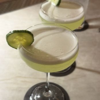 Griffin Kitchen & Bar - Cucumber Gimlet - Seafood Near Me - Roslyn, New York Griffin Kitchen & Bar - Cucumber Gimlet - Seafood Near Me - Roslyn, New York