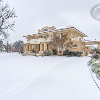 Swenson House - A snowy day in Feb 2020, the vallet carport from the Swenson Street view - Venues & Event Spaces Near Me - Abilene, Texas Swenson House - A snowy day in Feb 2020, the vallet carport from the Swenson Street view - Venues & Event Spaces Near Me - Abilene, Texas