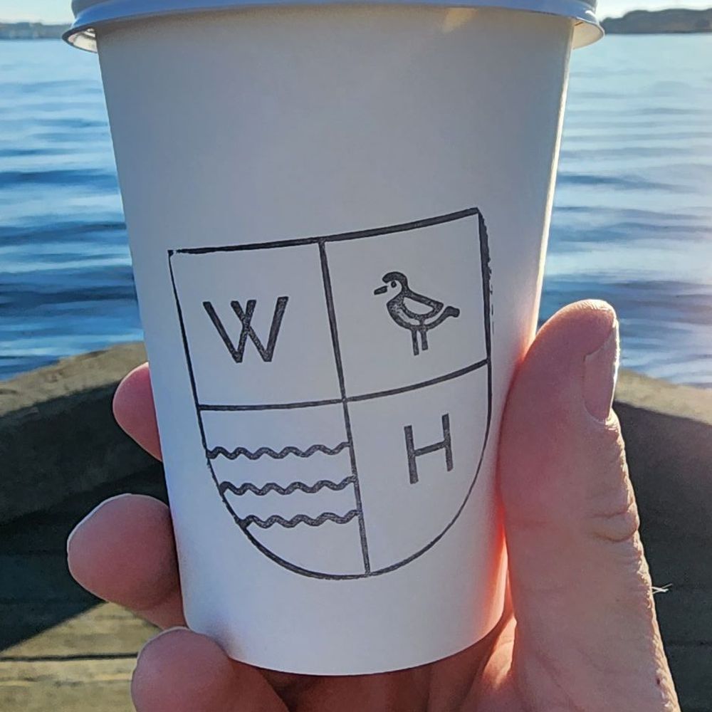 Weird Harbour black Coffee waterside! Weird Harbour black Coffee waterside!