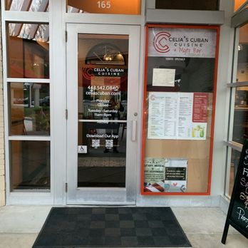 Celias Cuban Cuisine - Pic of the entrance - Cuban Near Me - Columbia, Maryland Celias Cuban Cuisine - Pic of the entrance - Cuban Near Me - Columbia, Maryland