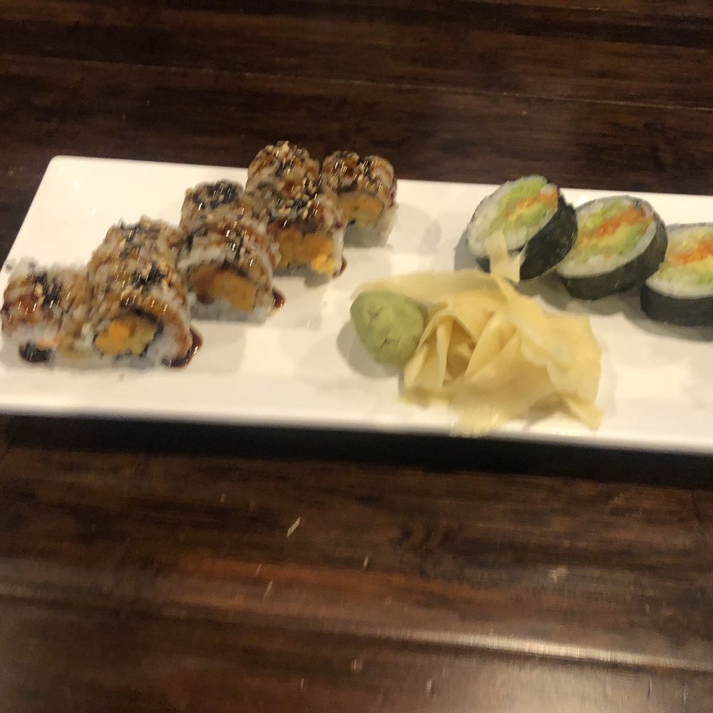 Sakeba Asian Pub & Grill - Sweet potato tempura and veggie rolls - Pubs Near Me - Kissimmee, Florida Sakeba Asian Pub & Grill - Sweet potato tempura and veggie rolls - Pubs Near Me - Kissimmee, Florida