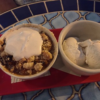 Dada - Peach cobbler. Meh. - New American Near Me - Delray Beach, Florida Dada - Peach cobbler. Meh. - New American Near Me - Delray Beach, Florida