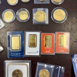 Dupre Coins And Precious Metals - Assortment of Gold Bullion