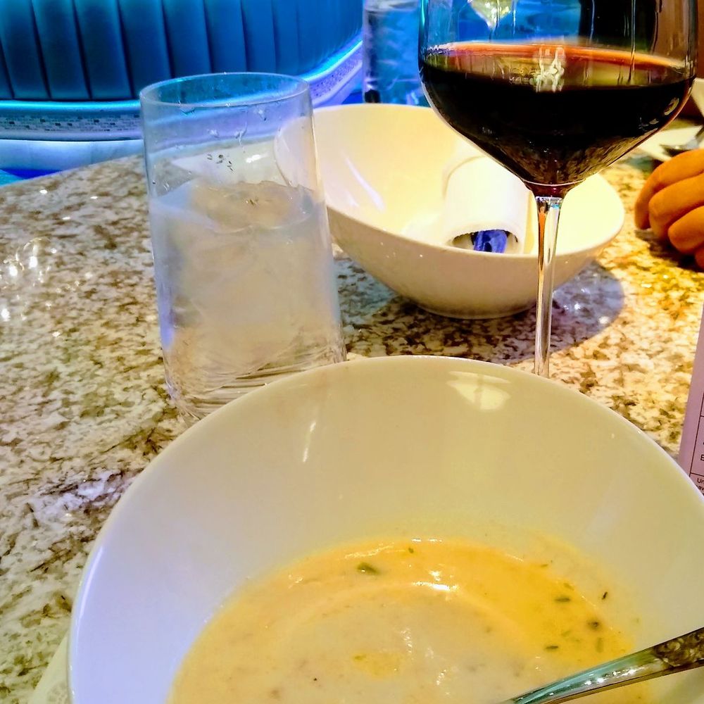 Oceano - Clam chowder and Pinot Noir. - Seafood Near Me - Reno, Nevada Oceano - Clam chowder and Pinot Noir. - Seafood Near Me - Reno, Nevada