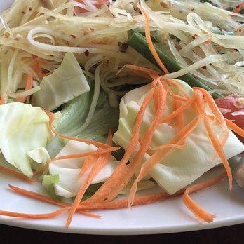 Thai Bamboo - Green Papaya Salad, - Thai Near Me - Northridge, California Thai Bamboo - Green Papaya Salad, - Thai Near Me - Northridge, California