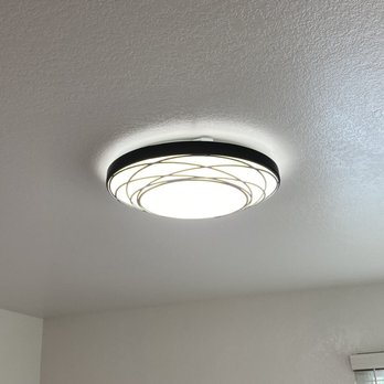 L.C.G. Electrical - Flush mount dimmable LED fixture install. - Electricians Near Me