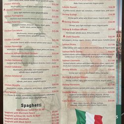 Roma Restaurant - Menu