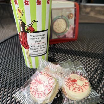 Chicken Salad Chick - two cookies and a cup of coffee - Southern Near Me - Cary, North Carolina