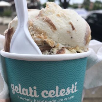 Gelati Celesti - Banilla...seasonal but they are bringing it back...banana ice cream, nilla wafers and fudge This is a medium = 2 scoops - Desserts Near Me - Richmond, Virginia Gelati Celesti - Banilla...seasonal but they are bringing it back...banana ice cream, nilla wafers and fudge This is a medium = 2 scoops - Desserts Near Me - Richmond, Virginia
