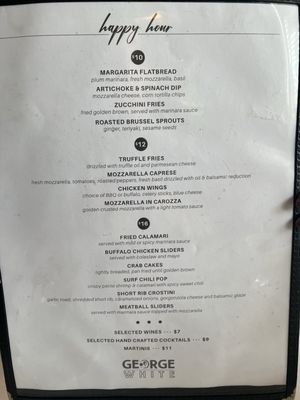Menu photo 8 George White Syosset, NY Menu photo 8 George White Syosset, NY