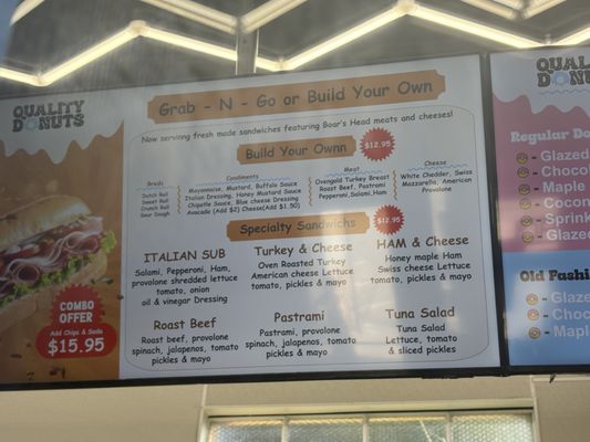 Menu photo 2 Quality Donuts Oakland, CA