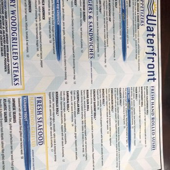 Waterfront Grill - Sushi Bars Near Me - Jenks, Oklahoma Waterfront Grill - Sushi Bars Near Me - Jenks, Oklahoma