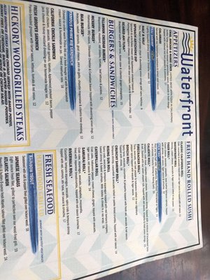 Menu photo 6 Waterfront Grill Jenks, OK