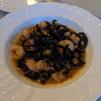 Kindred Restaurant - Squid ink pasta - New American Near Me - Davidson, North Carolina Kindred Restaurant - Squid ink pasta - New American Near Me - Davidson, North Carolina