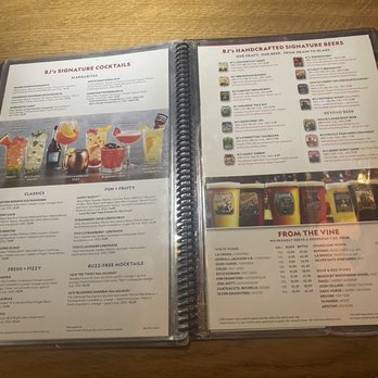 BJ's Restaurant & Brewhouse - Menu "book" - Breweries Near Me - Louisville, Kentucky BJ's Restaurant & Brewhouse - Menu "book" - Breweries Near Me - Louisville, Kentucky