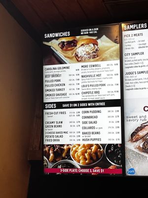 Menu photo 2 City Barbeque Decatur, GA Menu photo 2 City Barbeque Decatur, GA