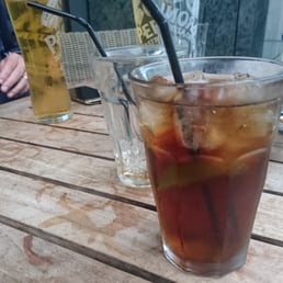 £6 for a single vodka and coke. It's only Absolut. £6 for a single vodka and coke. It's only Absolut.