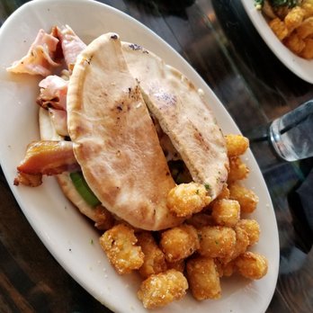 Bay Local Eatery - Grilled avocado pita with tater tots - New American Near Me - Virginia Beach, Virginia Bay Local Eatery - Grilled avocado pita with tater tots - New American Near Me - Virginia Beach, Virginia