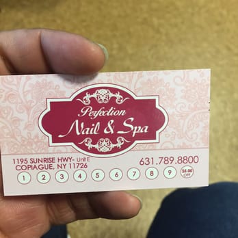 Perfection Nail & Spa - Reward card - Nail Salons Near Me - Copiague, New York Perfection Nail & Spa - Reward card - Nail Salons Near Me - Copiague, New York