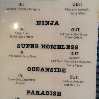 Sushi 4 Reel - page 4 of the roll menu - Sushi Bars Near Me - Oceanside, California