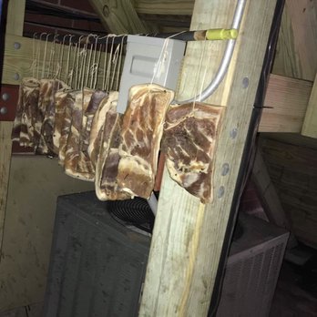 Shine Restaurant - What's up with this? I came across what seems to be pork belly hanging outside, next to a pile of dirty laundry. GROSS! - Sushi Bars Near Me - Chicago, Illinois Shine Restaurant - What's up with this? I came across what seems to be pork belly hanging outside, next to a pile of dirty laundry. GROSS! - Sushi Bars Near Me - Chicago, Illinois
