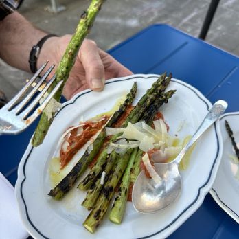 Sfizio - Grilled asparagus - Italian Near Me - Oakland, California Sfizio - Grilled asparagus - Italian Near Me - Oakland, California
