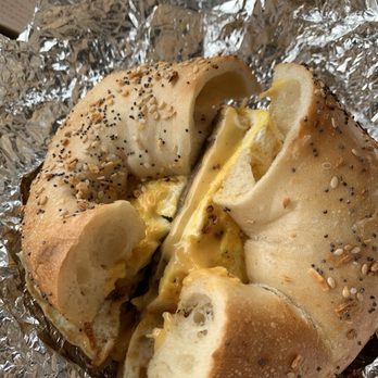 The Bagel Nook - Sausage, Egg and Cheese on everything bagel - Wraps Near Me - Southaven, Mississippi The Bagel Nook - Sausage, Egg and Cheese on everything bagel - Wraps Near Me - Southaven, Mississippi