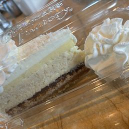 Coconut Cream Pie Cheesecake-Slice Coconut Cream Pie Cheesecake-Slice