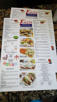 Menu photo 8 Fiesta Mexican Restaurant West Des Moines, IA