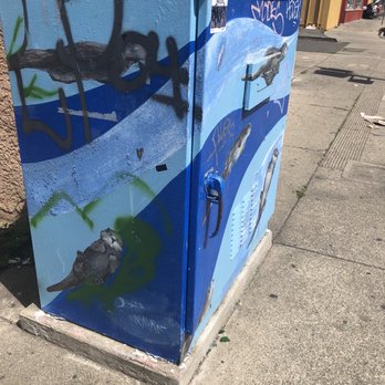 Otter Art - Other side otter - Public Art Near Me - Hayward, California Otter Art - Other side otter - Public Art Near Me - Hayward, California