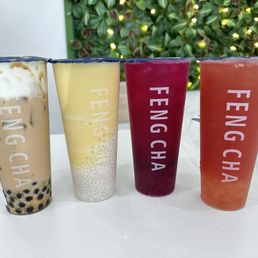 Dirty boba, mango fantasy, bursting dragon fruit, summer melon Dirty boba, mango fantasy, bursting dragon fruit, summer melon