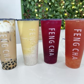 Feng Cha - Dirty boba, mango fantasy, bursting dragon fruit, summer melon - Desserts Near Me - Mountain View, California Feng Cha - Dirty boba, mango fantasy, bursting dragon fruit, summer melon - Desserts Near Me - Mountain View, California