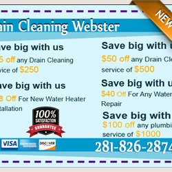 Drain Cleaning Webster TX