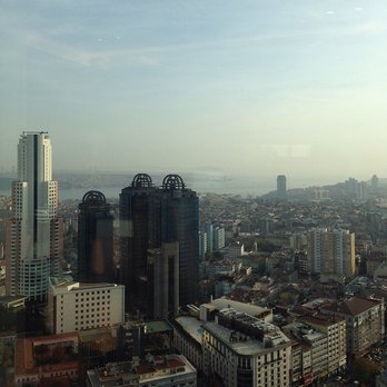 Istanbul Marriott Hotel Sisli - View of Istanbul from the lounge - Hotels Near Me - Istanbul, 34