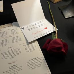 Menu and birthday favors! Menu and birthday favors!
