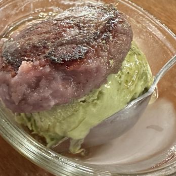 Yaki Yaki Miwa - Sweet potato and matcha ice cream - Teppanyaki Near Me - Honolulu, Hawaii Yaki Yaki Miwa - Sweet potato and matcha ice cream - Teppanyaki Near Me - Honolulu, Hawaii
