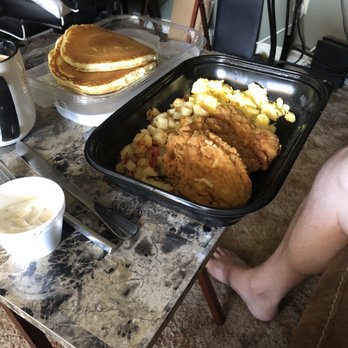 NORMS Restaurant - Country fried chicken steak and eggs for my hubby. Pancakes are amazing. - American Near Me - Whittier, California NORMS Restaurant - Country fried chicken steak and eggs for my hubby. Pancakes are amazing. - American Near Me - Whittier, California