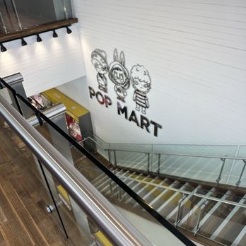 Pop Mart - There's an upstairs, however there's only stairs (though there is an elevator for those who need it) - Toy Stores Near Me - San Francisco, California Pop Mart - There's an upstairs, however there's only stairs (though there is an elevator for those who need it) - Toy Stores Near Me - San Francisco, California